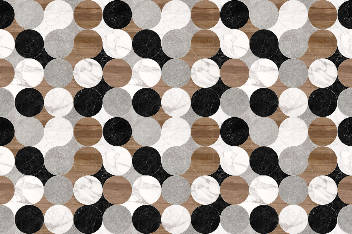 Wood Marble Personalised Wallpaper