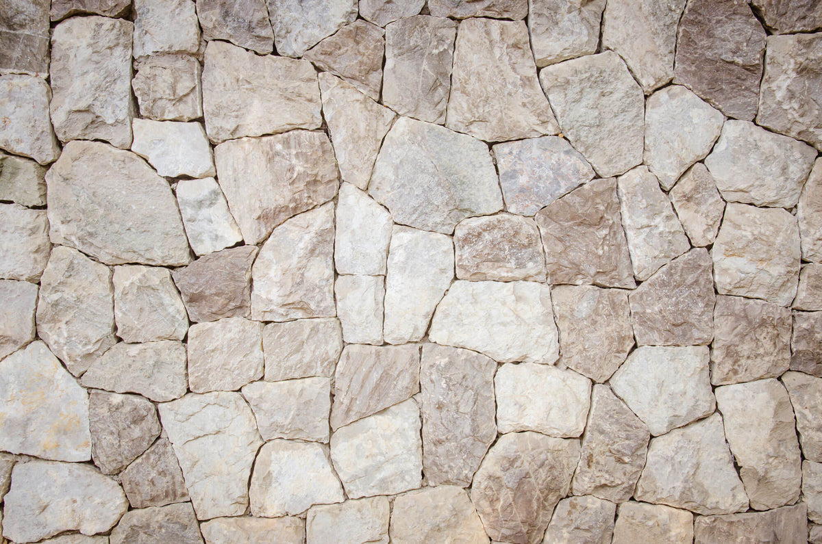 Tapet Personalizat Stone cu piatra naturala de stanca in stil meditarenean - EARTH'S EMBRACE