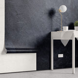 Tapet Personalizat Stone cu perete cu vopsea decorativa in nuante de albastru inchis - DEEP BLUE STUCCO