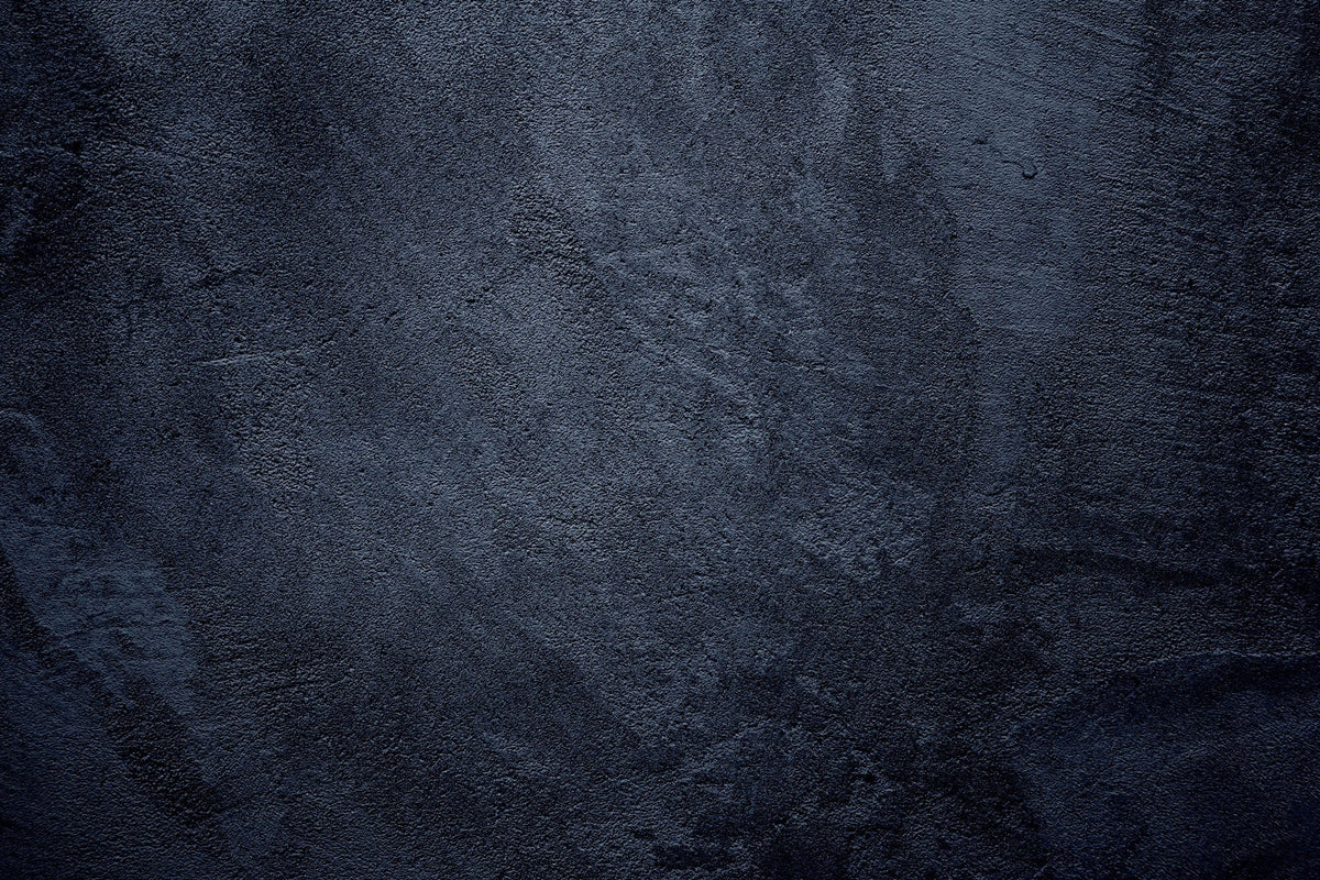 Tapet Personalizat Stone cu perete cu vopsea decorativa in nuante de albastru inchis - DEEP BLUE STUCCO