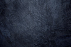 Tapet Personalizat Stone cu perete cu vopsea decorativa in nuante de albastru inchis - DEEP BLUE STUCCO