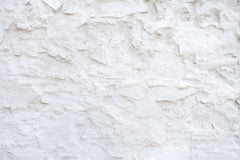 Tapet Personalizat Stone cu perete alb de piatra in stil mediteranean - MEDITERRANEAN STONE WALL