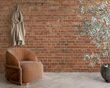 Tapet Personalizat Stone cu perete de caramida rosie - CRIMSON BRICK