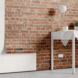 Tapet Personalizat Stone cu perete de caramida rosie - CRIMSON BRICK