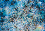 Tapet Personalizat Stone cu piatra minerala texturata in nuante de turcoaz - MINERAL DREAMSCAPE