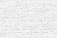 Tapet Personalizat Stone cu perete de caramida alba - WHITE RUSTIC BRICK