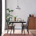 Tapet Personalizat Stone cu textura de plaster alb dispus vertical - VERTICAL WHITE PLASTER
