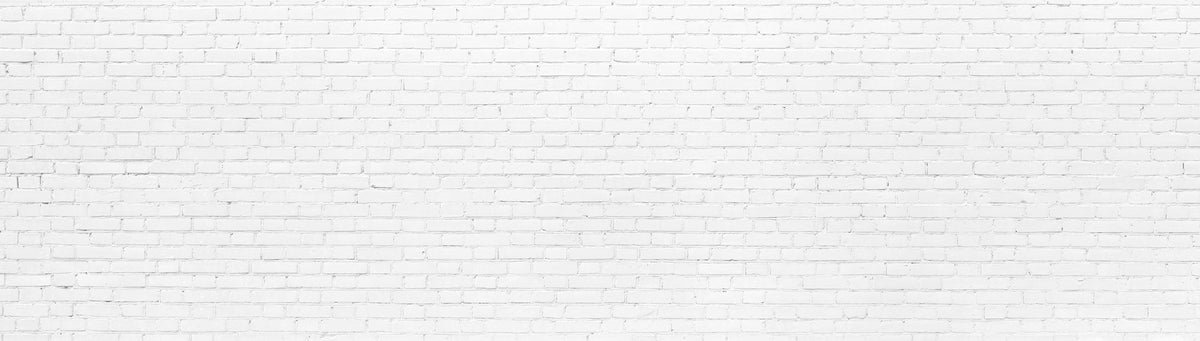 Tapet Personalizat Stone cu perete de caramida alba 2 - HIGHLIGHT WHITE BRICK I