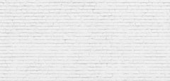 Tapet Personalizat Stone cu perete alb de caramida alba - HIGHLIGHT WHITE BRICK II