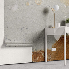 Tapet Personalizat Stone cu piatra de granit in nuante de gri si caramiziu - RUSTY GRANITE