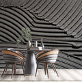 Tapet Personalizat Stone cu plaster gri texturat - GREY PLASTER