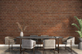 Tapet Personalizat Stone cu petere de caramida - ORANGE BRICK