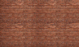 Tapet Personalizat Stone cu caramizi dispuse neuniform - UNEVEN RED BRICKS
