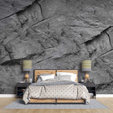 Tapet Personalizat Stone cu perete de stanca gri - LIGHT GREY STONE