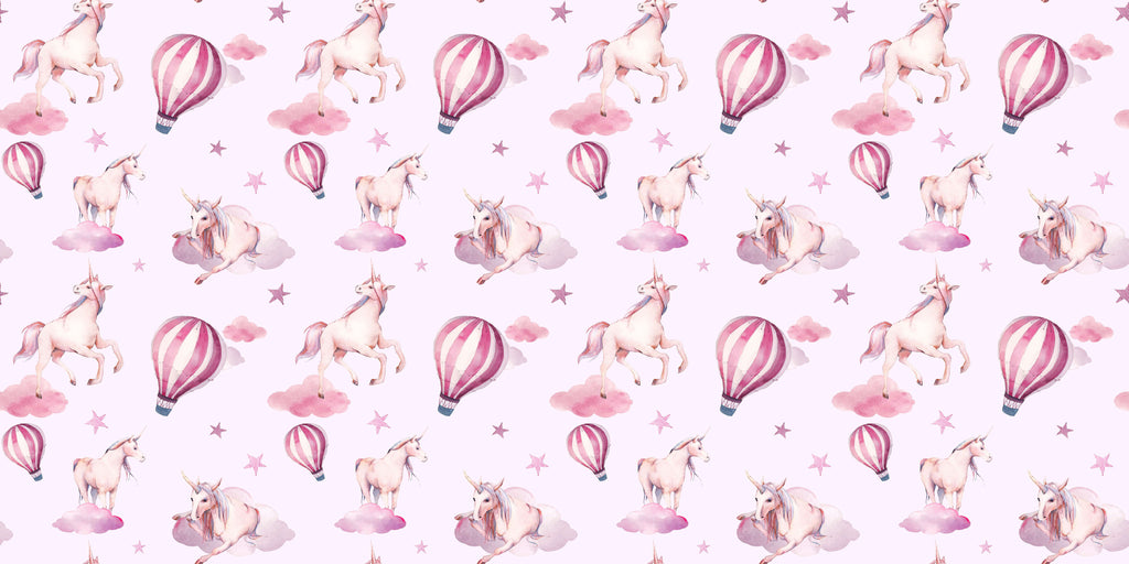 Tapet personalizat - PINK UNICORN