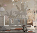 Tapet Personalizat Jungla Amazoniana cu vegetatie tropicala in stil vintage - VINTAGE ANIMAL JUNGLE