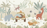 Safari Drive Personalised Wallpaper