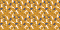 Mustard Lizard Personalised Wallpaper