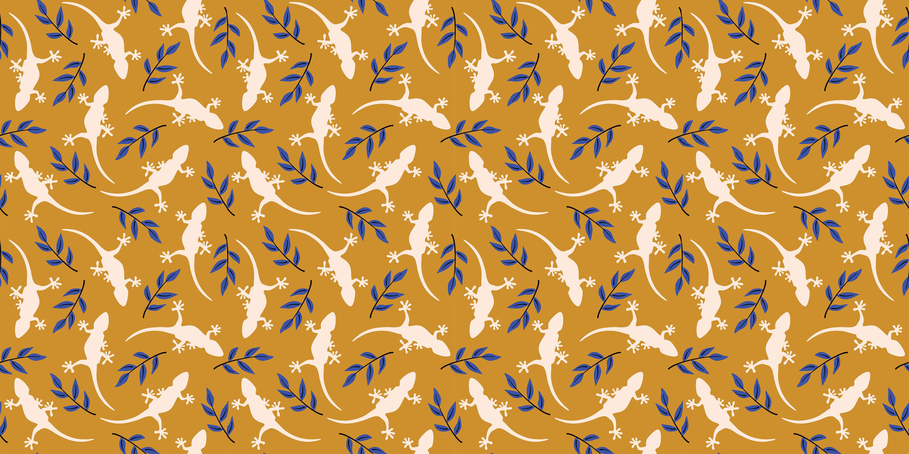 Tapet personalizat - MUSTARD LIZARD