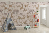 Tapet Personalizat Lumea Animalelor cu peisaj amazonian in pattern  - AMAZONIAN PATTERN