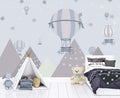 Tapet personalizat - STARRY MOUNTAINS BALLOONS