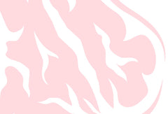 Tapet Personalizat Inspiratie Scandinava pentru Copii cu model abstract de animal print in nuante de roz - PINK ANIMAL PRINT