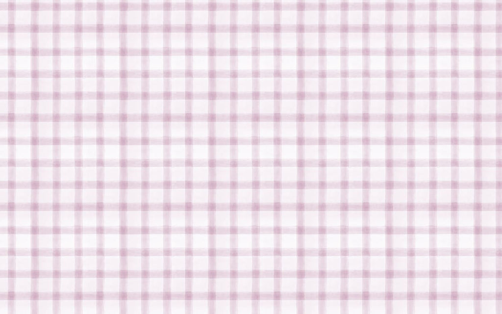 Tapet Personalizat Inspiratie Scandinava pentru Copii cu pattern de carouri in nuante de mov lila - PINK WILLOW CHECK