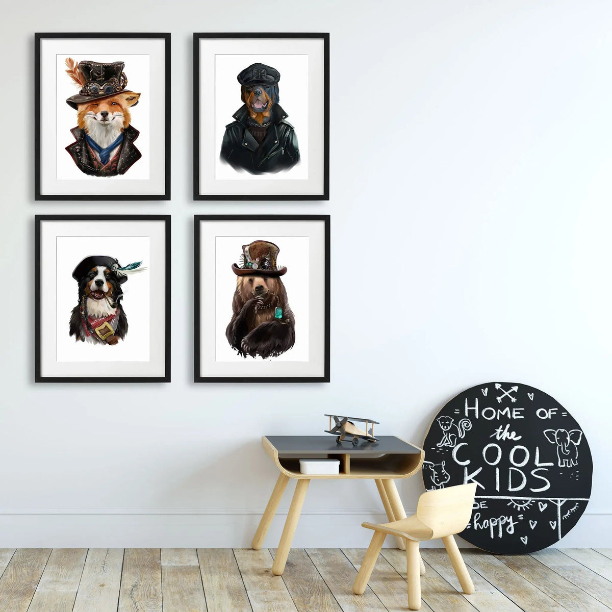 Tablou cu rama copii   ROTTWEILIER DOG - beudis.ro
